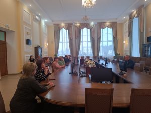 Read more about the article Встреча трудового коллектива с начальником инспекции МНС по Рогачевскому району