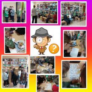 Read more about the article Книжные приключения «Детективы идут по следу»