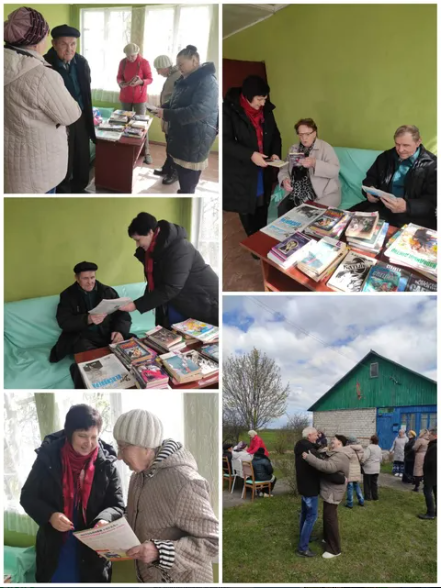 Read more about the article 📚 Библиотекарь и автоклуб – в гостях у деревни Рисков